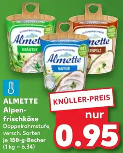 Kaufland ALMETTE Alpenfrischkäse Angebot