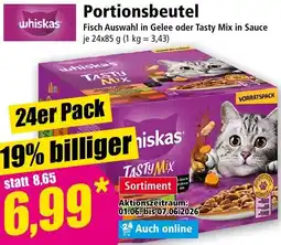 Norma Whiskas Portionsbeutel Angebot