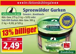 Norma SPREEWALDRABE Spreewälder Gurken Angebot