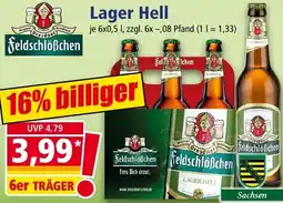 Norma Feldschlößchen Lager Hell Angebot