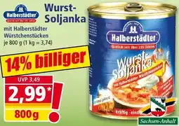 Norma Halberstädter Wurst Soljanka Angebot