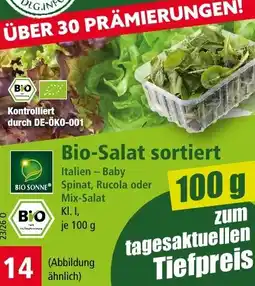Norma BIO SONNE Bio-Salat sortiert Angebot