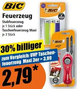 Norma BiC Feuerzeug Angebot