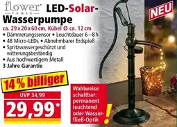 Norma flower LED-Solar Wasserpumpe Angebot