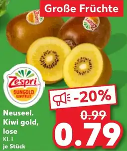 Kaufland Zespri Neuseel. Kiwi gold, lose Angebot