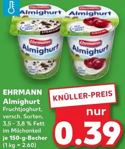 Kaufland EHRMANN Almighurt Angebot