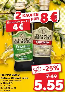 Kaufland FILIPPO BERIO Natives Olivenöl extra Angebot