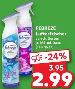 Kaufland FEBREZE Lufterfrischer Angebot