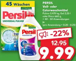 Kaufland PERSIL Voll- oder Colorwaschmittel Angebot