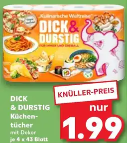 Kaufland DICK & DURSTIG Küchentücher Angebot