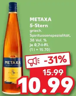 Kaufland METAXA 5-Stern Angebot