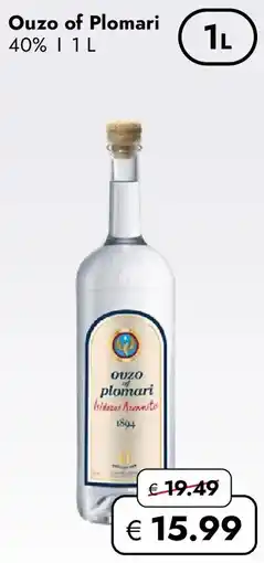 Travel Free Ouzo of Plomari Angebot