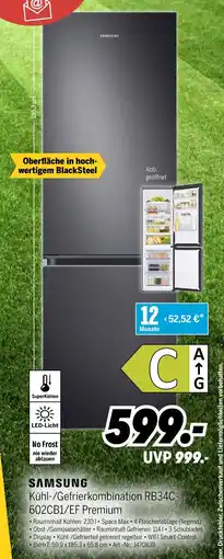 MEDIMAX Samsung kühl-/gefrierkombination rb34c602cb1/ef premium Angebot