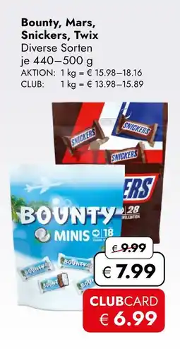 Travel Free Mars bounty, mars, snickers, twix Angebot
