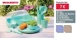 Woolworth Picknick-set Angebot