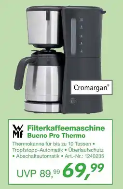 EP Wmf filterkaffeemaschine bueno pro thermo Angebot