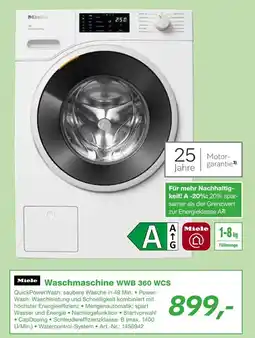 EP Miele waschmaschine wwb 360 wcs Angebot