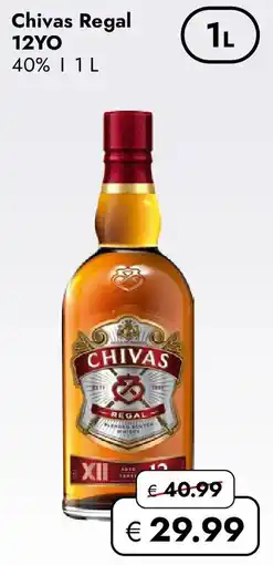 Travel Free Chivas Regal 12YO Angebot