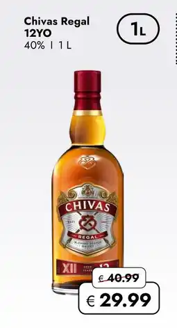 Travel Free Chivas regal 12yo Angebot