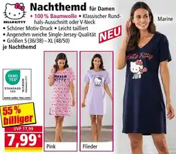 Norma HELLO KITTY Nachthemd Angebot