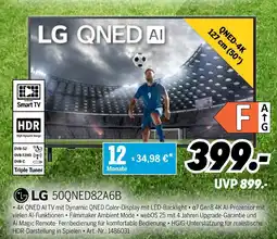 MEDIMAX Lg lg qned ai 50qned82a6b Angebot