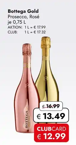 Travel Free Bottega gold prosecco Angebot