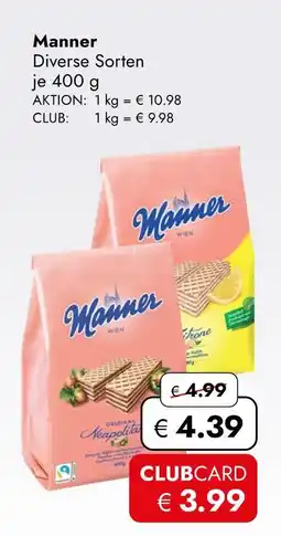 Travel Free Manner diverse sorten Angebot