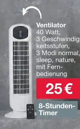 Woolworth Ventilator Angebot