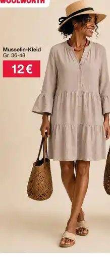 Woolworth Musselin-kleid Angebot