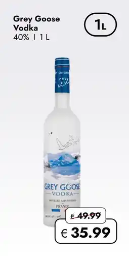 Travel Free Grey goose vodka Angebot