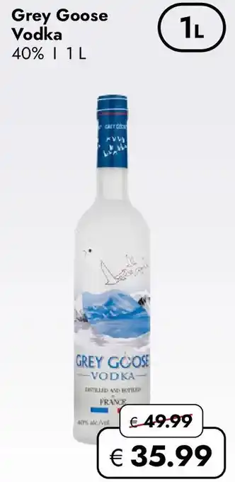 Travel Free Grey Goose Vodka Angebot
