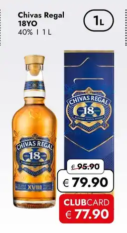 Travel Free Chivas regal 18yo Angebot