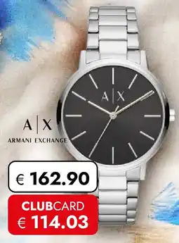 Travel Free Armani Exchange Armbanduhr Angebot
