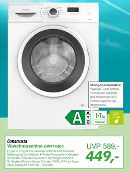 EP Constructa waschmaschine cwf14j05 Angebot