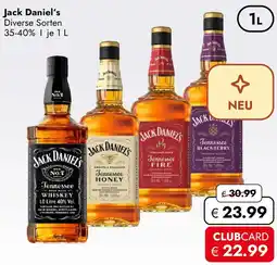 Travel Free Jack Daniel's Tennessee Whiskey Angebot