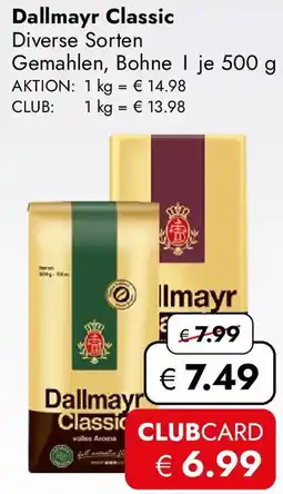 Travel Free Dallmayr Classic Kaffee Angebot
