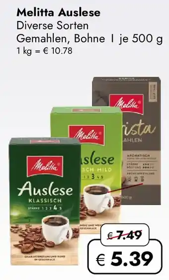 Travel Free Melitta Auslese Angebot