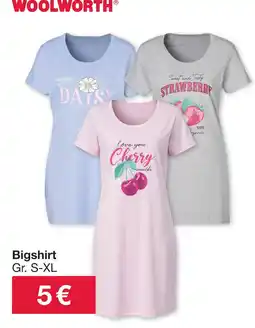 Woolworth Bigshirt Angebot