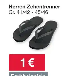 Woolworth Herren zehentrenner Angebot