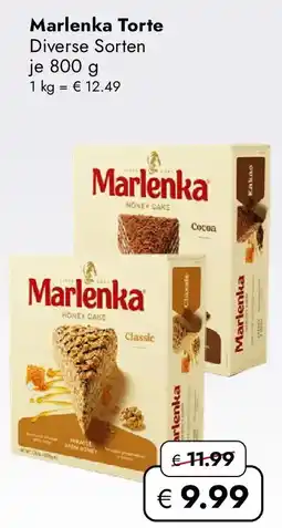 Travel Free Marlenka Torte Angebot