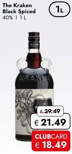 Travel Free The Kraken Black Spiced Angebot