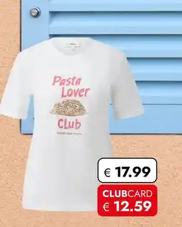 Travel Free S.oliver pasta lover club t-shirt Angebot