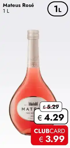 Travel Free Mateus Rosé Angebot