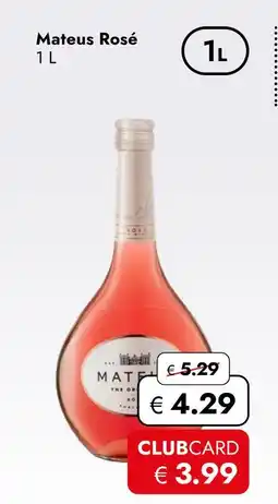 Travel Free Mateus rosé Angebot