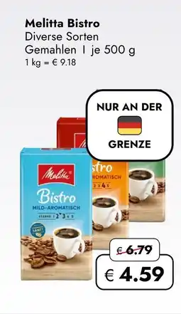 Travel Free Melitta bistro Angebot
