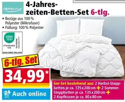 Norma ORTHO-Vital 4-Jahreszeiten-Betten-Set 6-tlg. Angebot