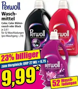 Norma Perwoll Waschmittel Angebot