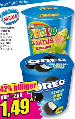 Norma Nestle Pirulo Kaktus oder Oreo Angebot