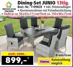 Norma Dining-Set JUNIO 13tlg. Angebot