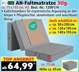 Norma ARGAHOME AH-Faltmatratze 3tlg. Angebot